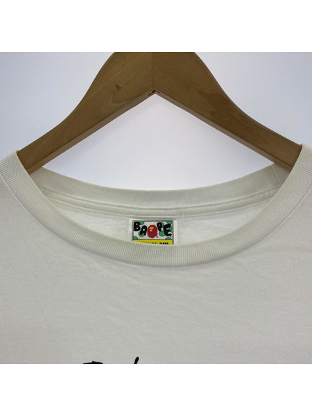 A BATHING APE manhunt S/S TEE (2XL) ホワイト