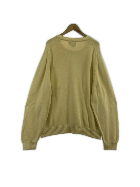 LAND'S END 90s/USA製 コットンニットセーター L