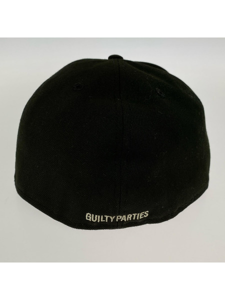 WACKO MARIA キャップ ×NEW ERA 刺繍ロゴ キャップ BLK