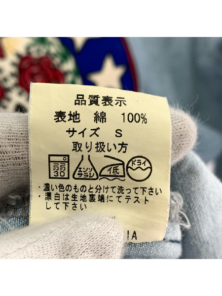 WACKO MARIA 長袖シャツ デニムウエスタンシャツ/S