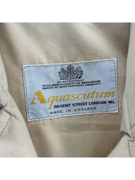 Aquascutum ジャケット 70~80s トレンチコート ベージュ[値下]