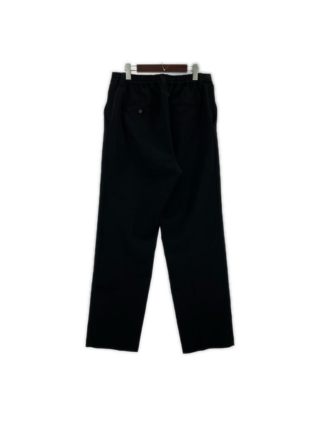 MAISON SPECIAL パンツ タイトストレート カラーイージーパンツ 黒 1