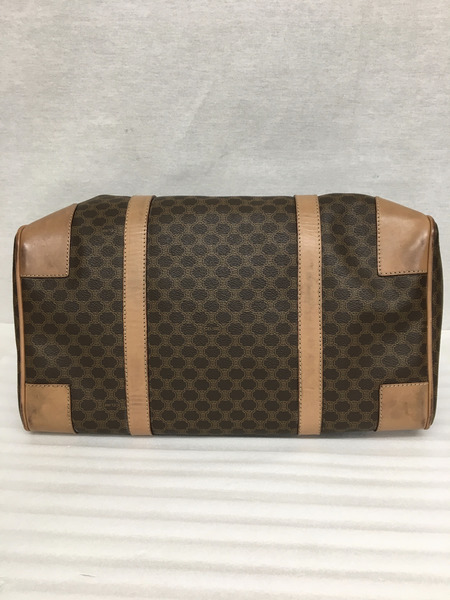 CELINE　マカダム ハンドボストンバック ブラウン