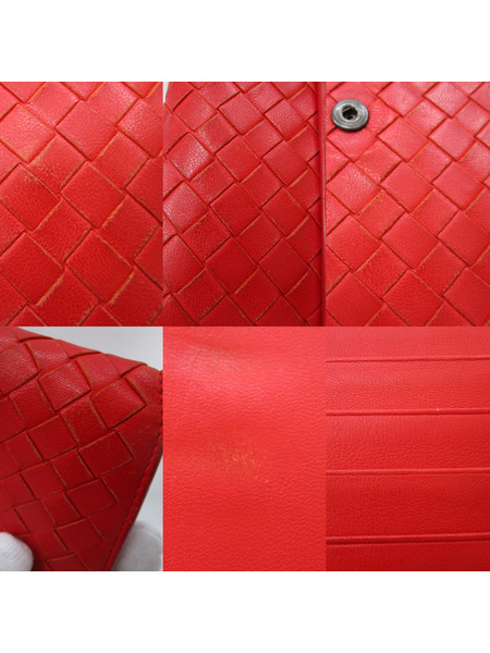 長財布 Bottega Veneta 長財布 赤