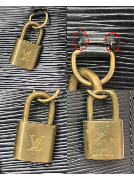 LV カンヌ エピ・ノワール M48032 箱なし ルイ ヴィトン LOUIS VUITTON ハンドバッグ バニティバッグ