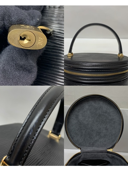 LV カンヌ エピ・ノワール M48032 箱なし ルイ ヴィトン LOUIS VUITTON ハンドバッグ バニティバッグ