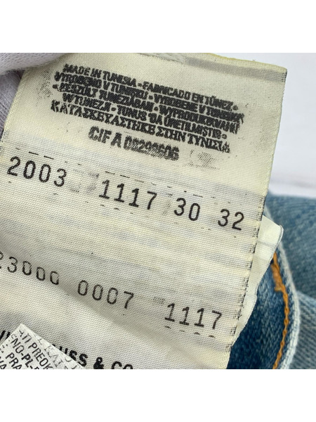 Levi's RED デニム・ジーンズ 2003-1117 1st STANDARD 立体裁断 (32)