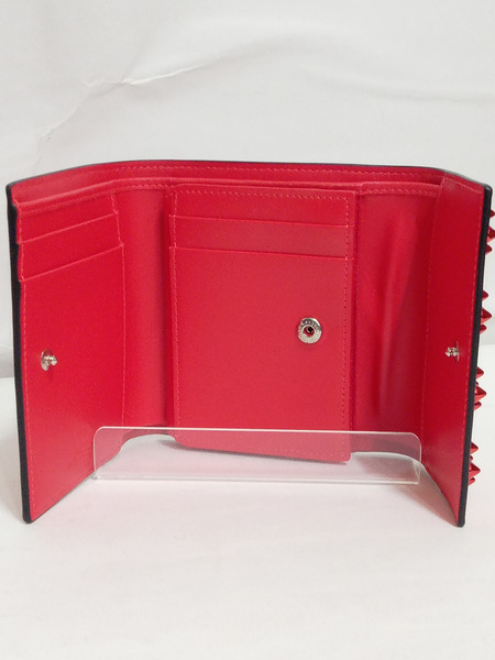 Christian Louboutin/コンパクトウォレット/赤