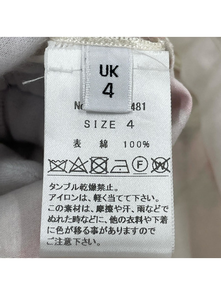 Simone Rocha パンツ 花柄 ワイドパンツ