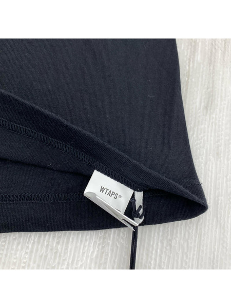 WTAPS 半袖Tシャツ・カットソー SIGN SS TEE 231ATDT-STM10S (3) ブラック
