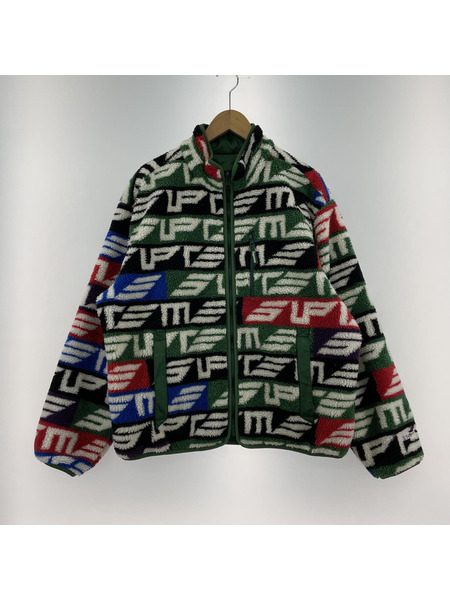 Supreme/geo reversible windstopper fleece jacket/M