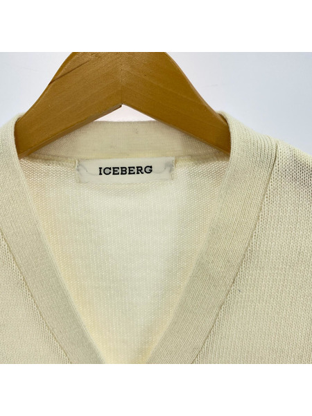 カーディガン ICEBERG バンビ ベージュ