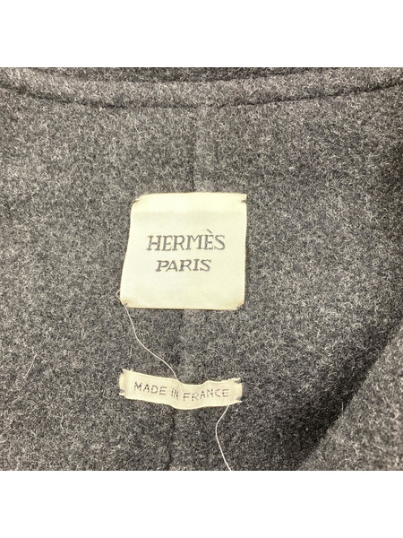 HERMES カシミヤダッフルコート 36 ゴルチェ期[値下]