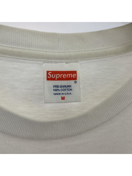 Supreme/14SS ANTI HERO Logo Pocket Tee/白/M