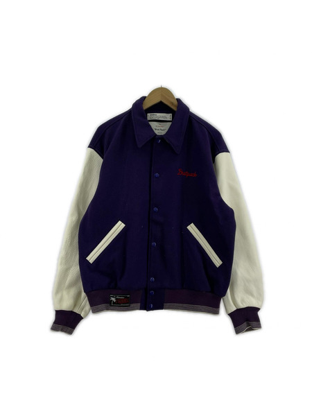 DAIRIKU Andrew Stadium Jacket スタジャン M パープル