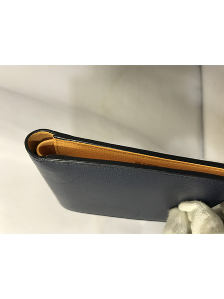 コンパクトウォレット 二つ折り ネイビー DUL2T732N