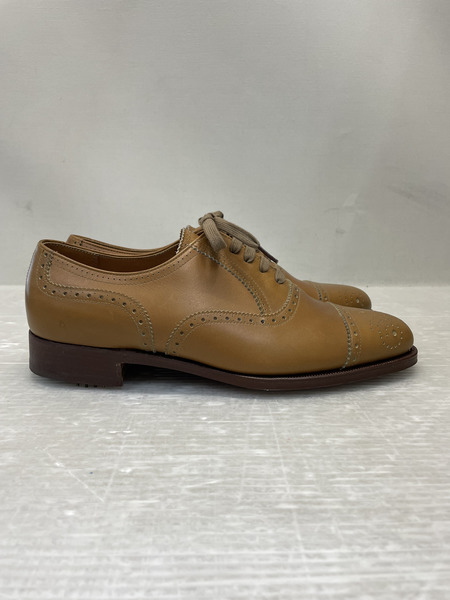 POLO RALPH LAUREN 日本製 ウイングチップレザーシューズ 24EE 茶