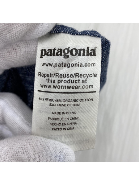patagonia S/S シャツ パープル