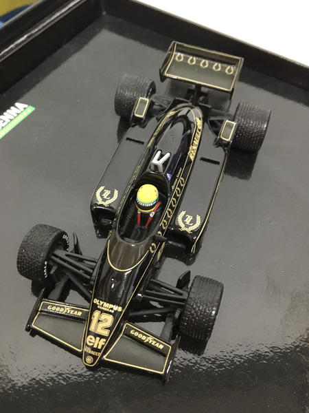 MINICHAMPS 1/43 ロータスルノー 97T アイルトンセナ