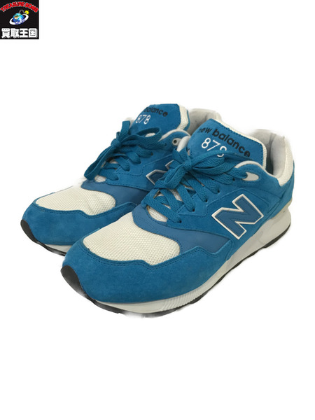 NEW BALANCE ローカットスニーカ/ML878RSB/29.0cm/水色/ライトブルー ...