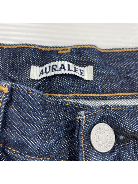 AURALEE HARD TWIST DENIM WIDE PANTS (32) A00P03DM