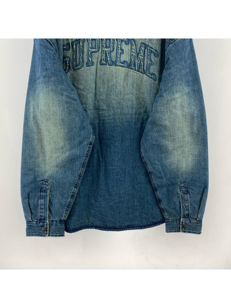 Supreme 長袖シャツ 25AW Faux Shearling Lined Work Shirt XL