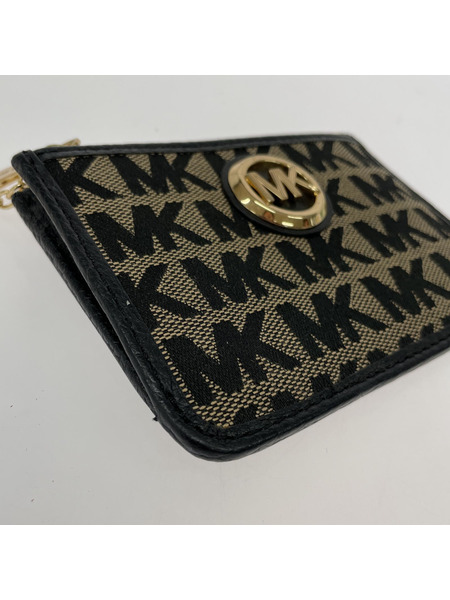 MICHAEL KORS 35H9GFTU1J Fulton Coin Case Wallet 黒