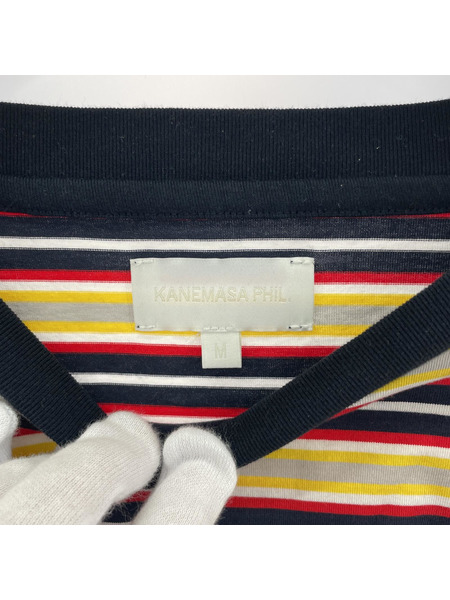 . 長袖Tシャツ・カットソー KANEMASA PHIL.  Multi Border L/S Tee