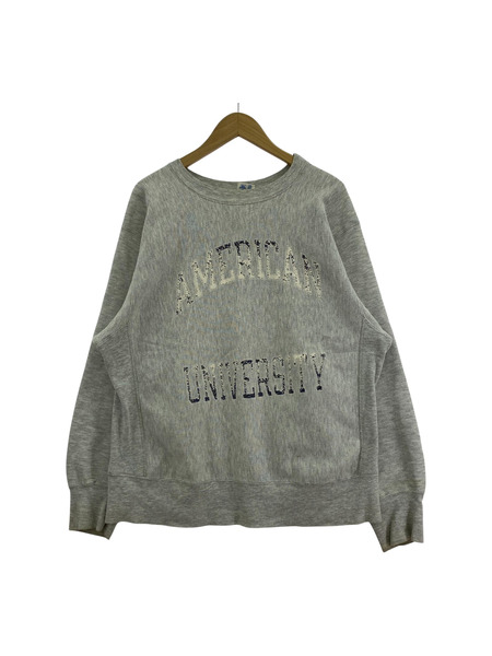 Champion スウェット・トレーナー 80s USA製 REVERSEWEAVE カレッジロゴ スウェット