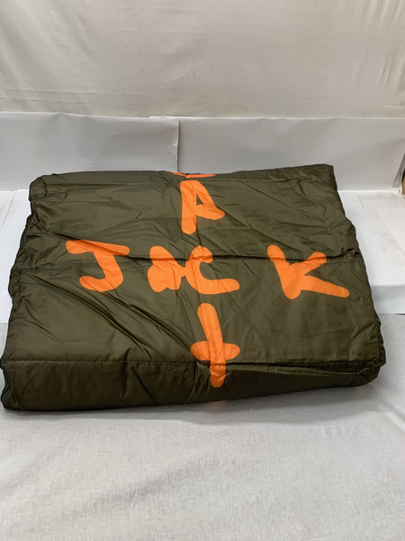 Travis Scott CACTUS JACK SLEEPING BAG 開封品 トラヴィス・スコット カクタス ジャック 寝袋 封筒型 シュラフ スリーピングバッグ 寝具 アウトドア キャンプ
