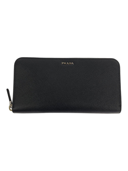 PRADA/2ML317 SAFFIANO BICOLO/ラウンドジップ/長財布