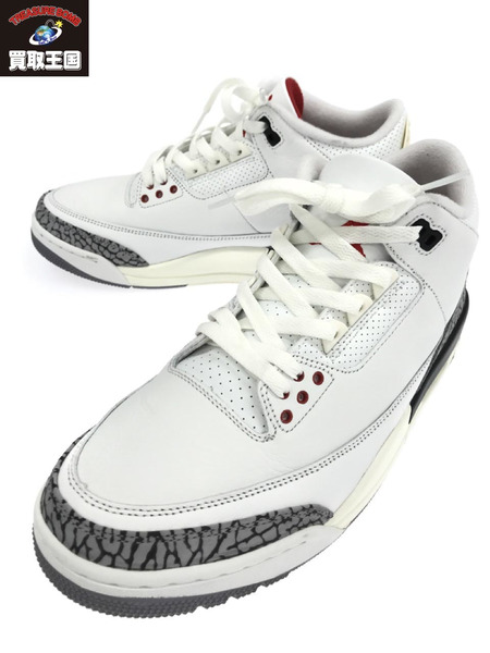 NIKE AIR JORDAN 3 RETRO White Cement Reimagined 10[値下]｜商品番号 ...