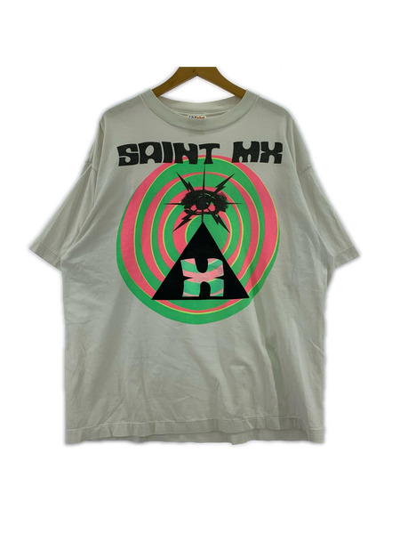 SAINT MICHAEL 半袖Tシャツ・カットソー /SAINTT MX WHITE Tシャツ(XL)