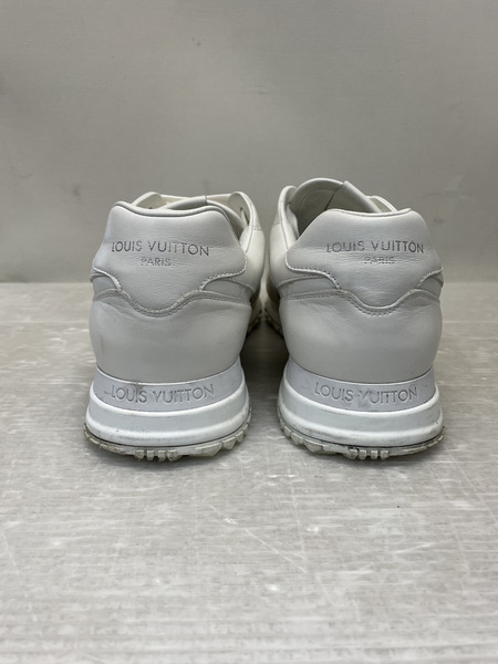 LOUIS VUITTON モノグラムエンボス ランアウェイスニーカー 8 ホワイト
