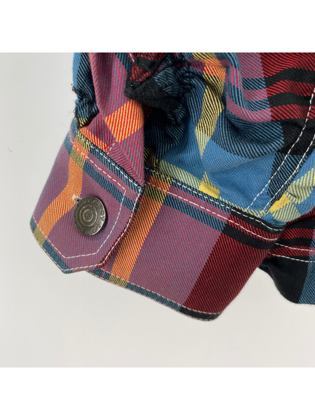 ジャケット Charles Jeffrey Loverboy 22AW チェックジャケット