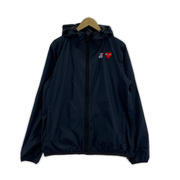 PLAY COMME des GARCONS ジャケット K-WAY ナイロンフーディ ネイビー