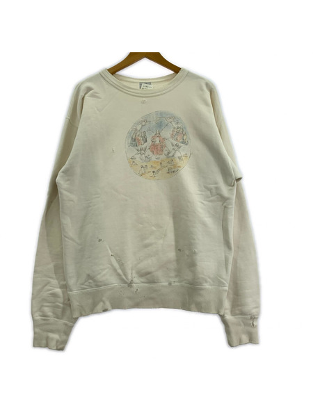 SAINT MICHAEL スウェット・トレーナー 21ss Crew Sweatshirt (M)