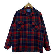 PENDLETON 現行タグ LS ウールオープンカラーシャツ チェック L