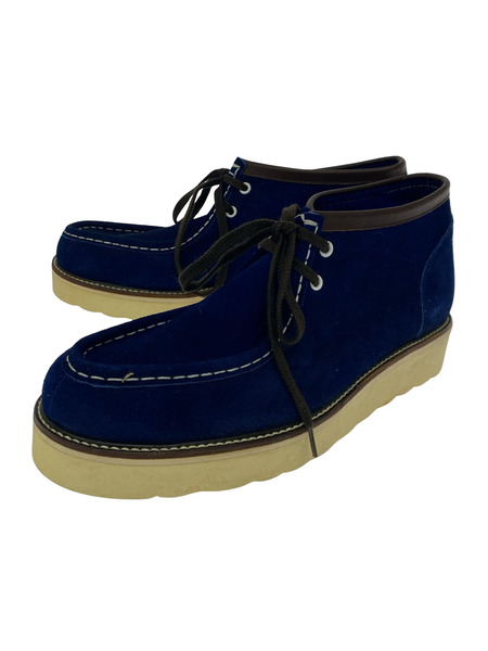 シューズ UNITED LOT ワラビーブーツ 青