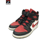 NIKE　Air Jordan 1 High FlyEase/24.5cm/赤/黒/ナイキ