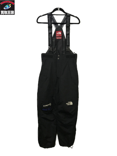 Supreme×THE NORTH FACE 18aw EXPEDITION PANT オーバーオール sizeS/黒/シュプリーム×ザノースフェイス