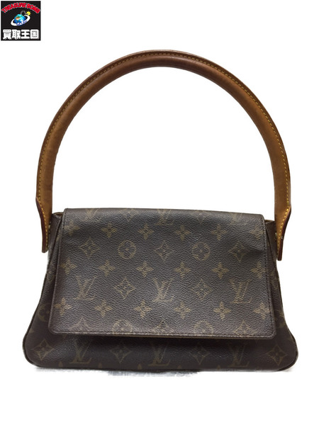 LOUIS VUITTON ミニルーピング モノグラム セミショルダーバッグ