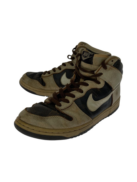 NIKE DUNK HIGH 2003年製/308348-221/ブラウン (28.0)