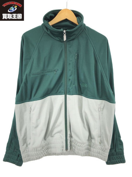 THE NORTH FACE PURPLE LABEL トラックジャケット ジャージ 緑グレー M ...