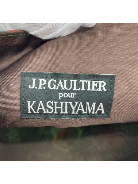 JEAN-PAUL GAULTIER pour KASHIYAMA サイバー錆柄PVCトートバッグ
