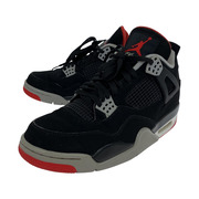 NIKE 308497-060 Air Jordan 4 Retro Bred 2019 (28.5) 黒