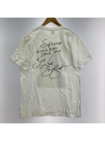 19SS/Supreme/Buju Banton Wake The World Tee/M/WHT
