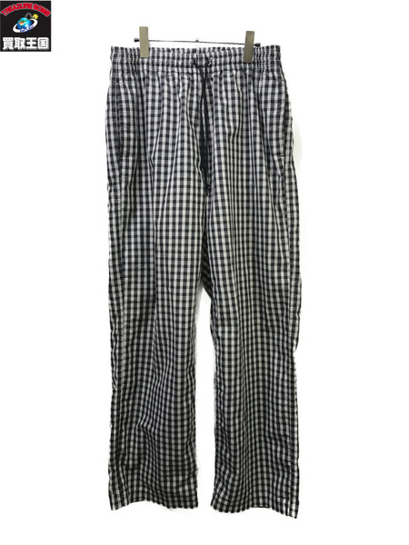 COOTIE PRODUCTIONS 24ss Dobby Check Easy Pants L イージーパンツ クーティー/ボトムス