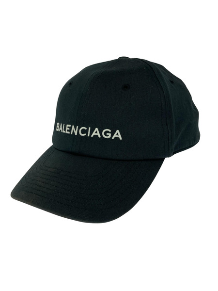 レディースラグ衣料 BARENCIAGA ロゴキャップ 黒