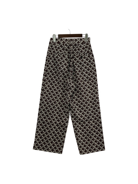 6 ROKU SQUARE PRINT PANTS 34 8614-202-0313[値下]